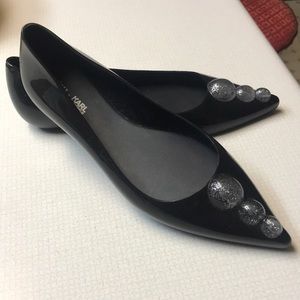 Melissa + Karl Lagerfeld Flats